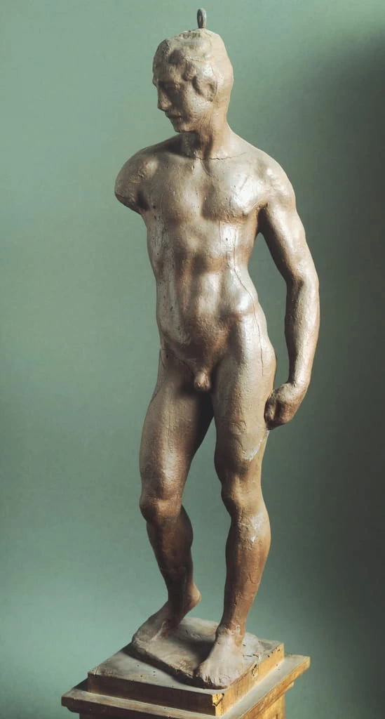 David, modello in creta